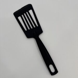 Vintage TailorMade Products Black Nylon Angled Slotted Fish Spatula 13"